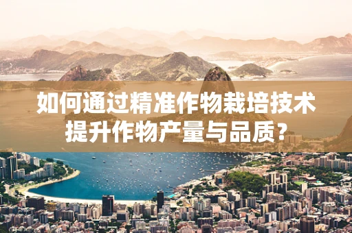 如何通过精准作物栽培技术提升作物产量与品质？