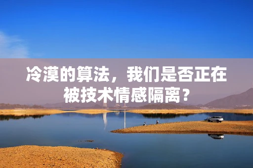 冷漠的算法，我们是否正在被技术情感隔离？