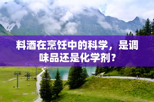 料酒在烹饪中的科学，是调味品还是化学剂？