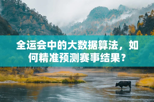 全运会中的大数据算法，如何精准预测赛事结果？