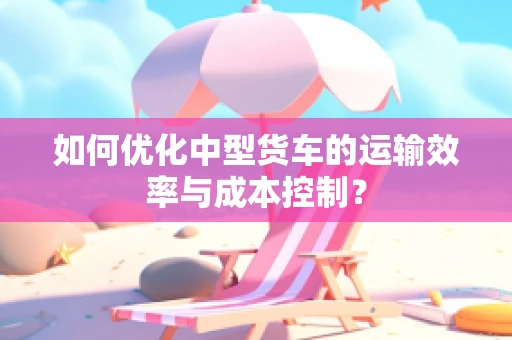如何优化中型货车的运输效率与成本控制？