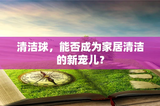 清洁球，能否成为家居清洁的新宠儿？