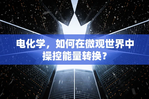 电化学，如何在微观世界中操控能量转换？