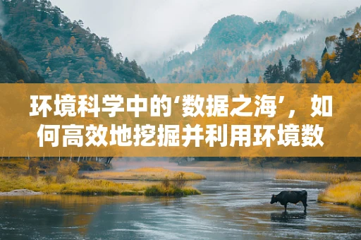 环境科学中的‘数据之海’，如何高效地挖掘并利用环境数据？