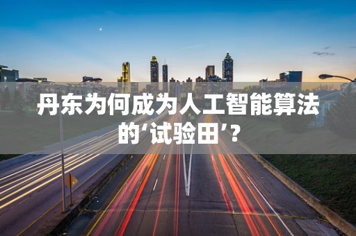 丹东为何成为人工智能算法的‘试验田’？