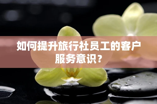 如何提升旅行社员工的客户服务意识？