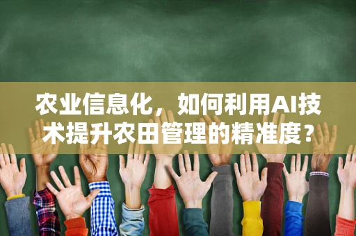 农业信息化，如何利用AI技术提升农田管理的精准度？