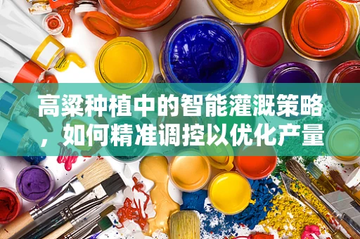 高粱种植中的智能灌溉策略，如何精准调控以优化产量与水资源利用？