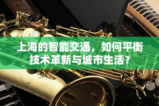上海的智能交通，如何平衡技术革新与城市生活？