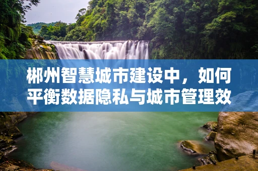郴州智慧城市建设中，如何平衡数据隐私与城市管理效率？