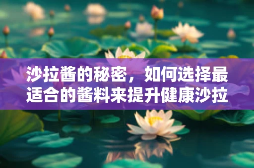 沙拉酱的秘密，如何选择最适合的酱料来提升健康沙拉的风味？