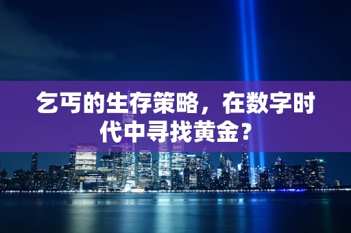 乞丐的生存策略，在数字时代中寻找黄金？