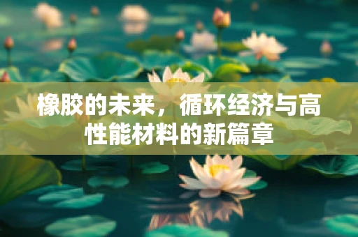 橡胶的未来，循环经济与高性能材料的新篇章