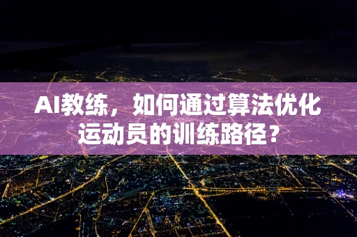 AI教练，如何通过算法优化运动员的训练路径？