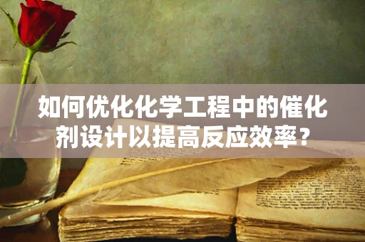 如何优化化学工程中的催化剂设计以提高反应效率？