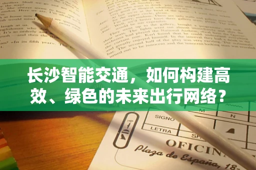 长沙智能交通，如何构建高效、绿色的未来出行网络？
