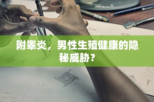 附睾炎，男性生殖健康的隐秘威胁？