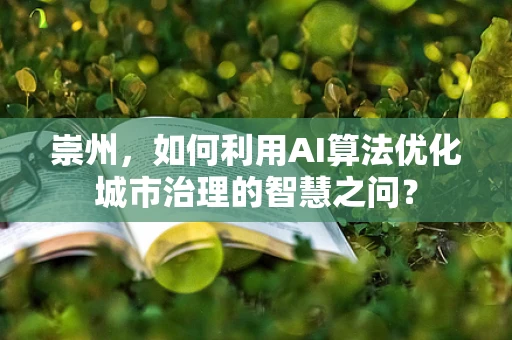 崇州，如何利用AI算法优化城市治理的智慧之问？