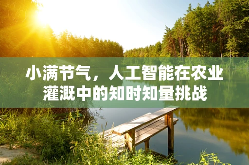 小满节气，人工智能在农业灌溉中的知时知量挑战