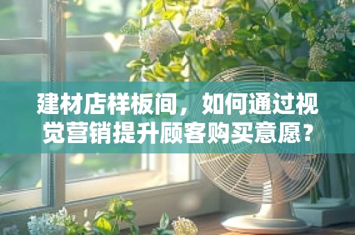 建材店样板间，如何通过视觉营销提升顾客购买意愿？