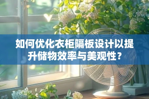 如何优化衣柜隔板设计以提升储物效率与美观性？