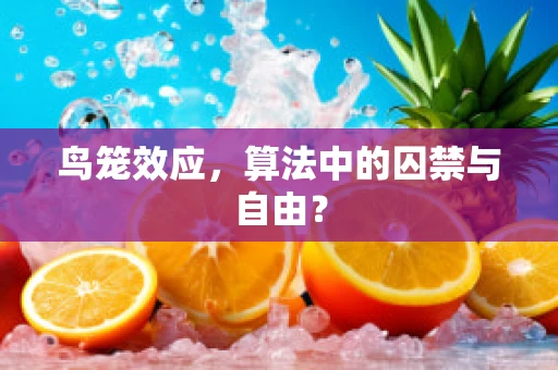 鸟笼效应，算法中的囚禁与自由？