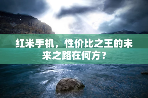 红米手机，性价比之王的未来之路在何方？