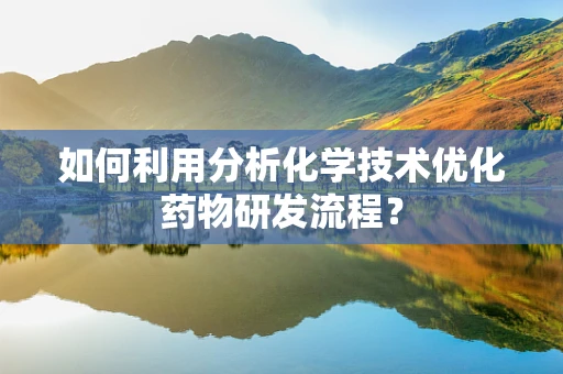 如何利用分析化学技术优化药物研发流程？