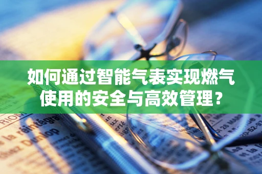 如何通过智能气表实现燃气使用的安全与高效管理？