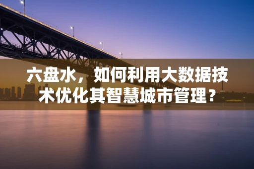 六盘水，如何利用大数据技术优化其智慧城市管理？