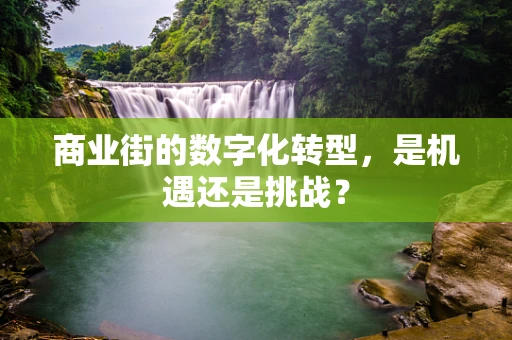 商业街的数字化转型，是机遇还是挑战？