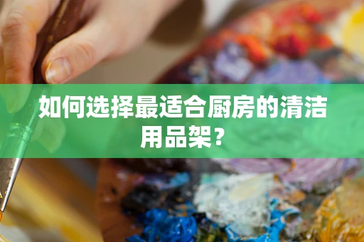 如何选择最适合厨房的清洁用品架？