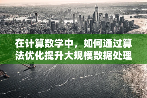 在计算数学中，如何通过算法优化提升大规模数据处理的效率？