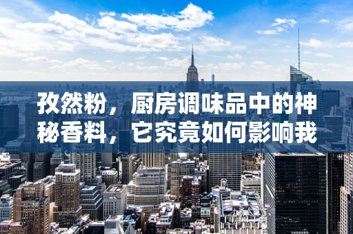 孜然粉，厨房调味品中的神秘香料，它究竟如何影响我们的味蕾？