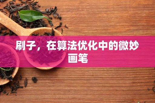 刷子，在算法优化中的微妙画笔