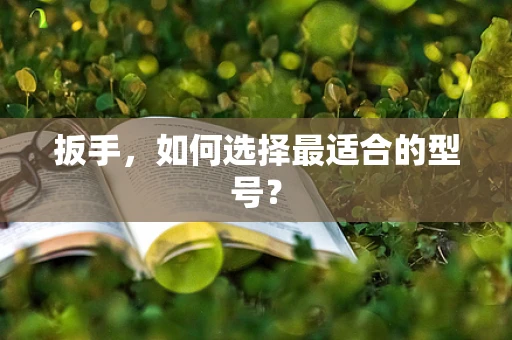 扳手，如何选择最适合的型号？