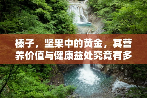 榛子，坚果中的黄金，其营养价值与健康益处究竟有多深？
