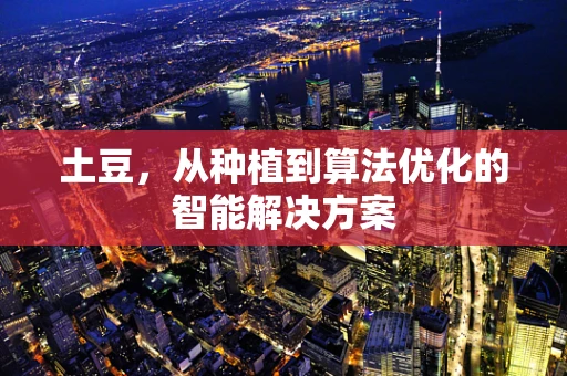 土豆，从种植到算法优化的智能解决方案