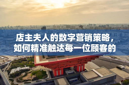 店主夫人的数字营销策略，如何精准触达每一位顾客的心？