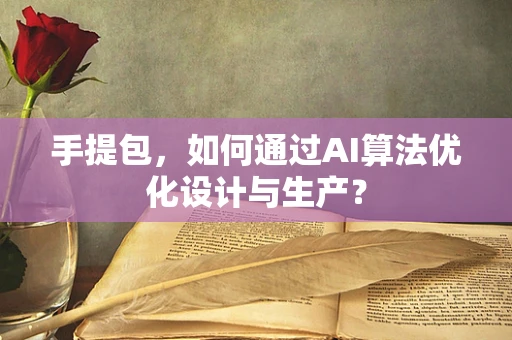 手提包，如何通过AI算法优化设计与生产？
