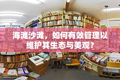 海滩沙滩，如何有效管理以维护其生态与美观？