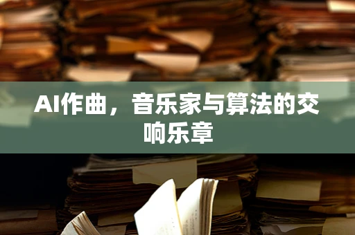 AI作曲，音乐家与算法的交响乐章