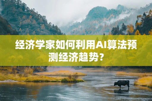 经济学家如何利用AI算法预测经济趋势？
