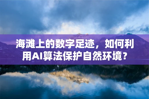 海滩上的数字足迹，如何利用AI算法保护自然环境？