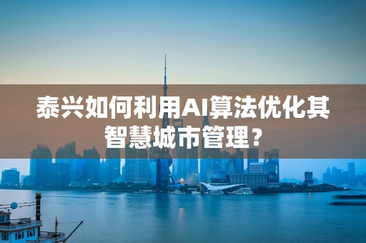 泰兴如何利用AI算法优化其智慧城市管理？