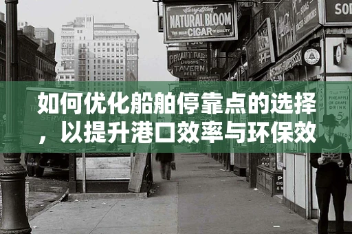 如何优化船舶停靠点的选择，以提升港口效率与环保效益？