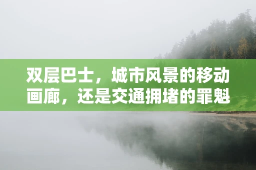 双层巴士，城市风景的移动画廊，还是交通拥堵的罪魁祸首？
