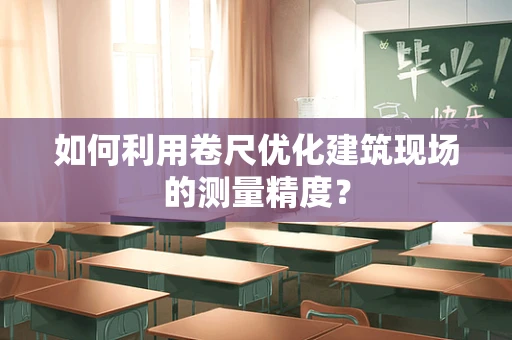 如何利用卷尺优化建筑现场的测量精度？
