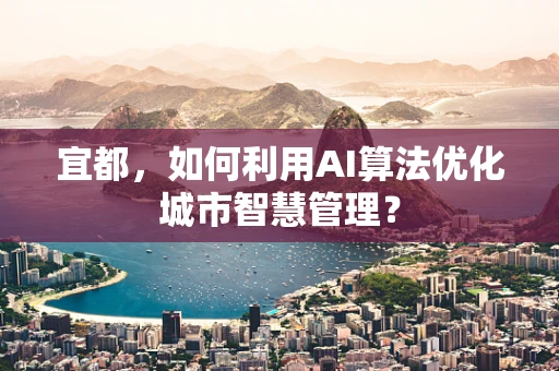 宜都，如何利用AI算法优化城市智慧管理？
