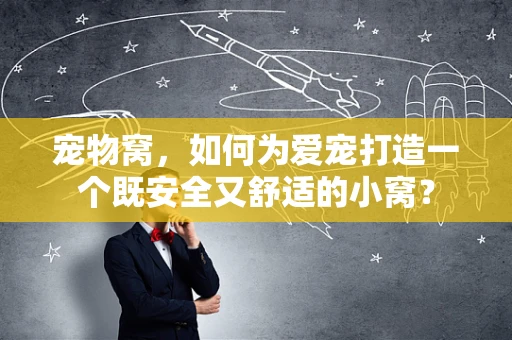 宠物窝，如何为爱宠打造一个既安全又舒适的小窝？